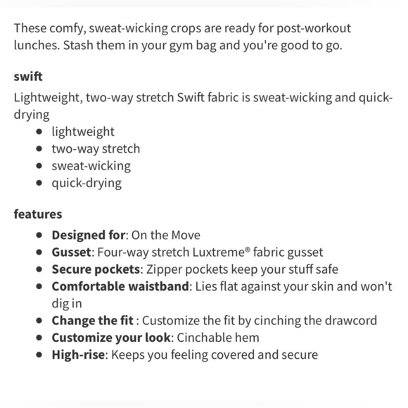 Lululemon Beyond The Studio 7/8 Pant 24” in Dark Olive , size 2 - Picture 9 of 14